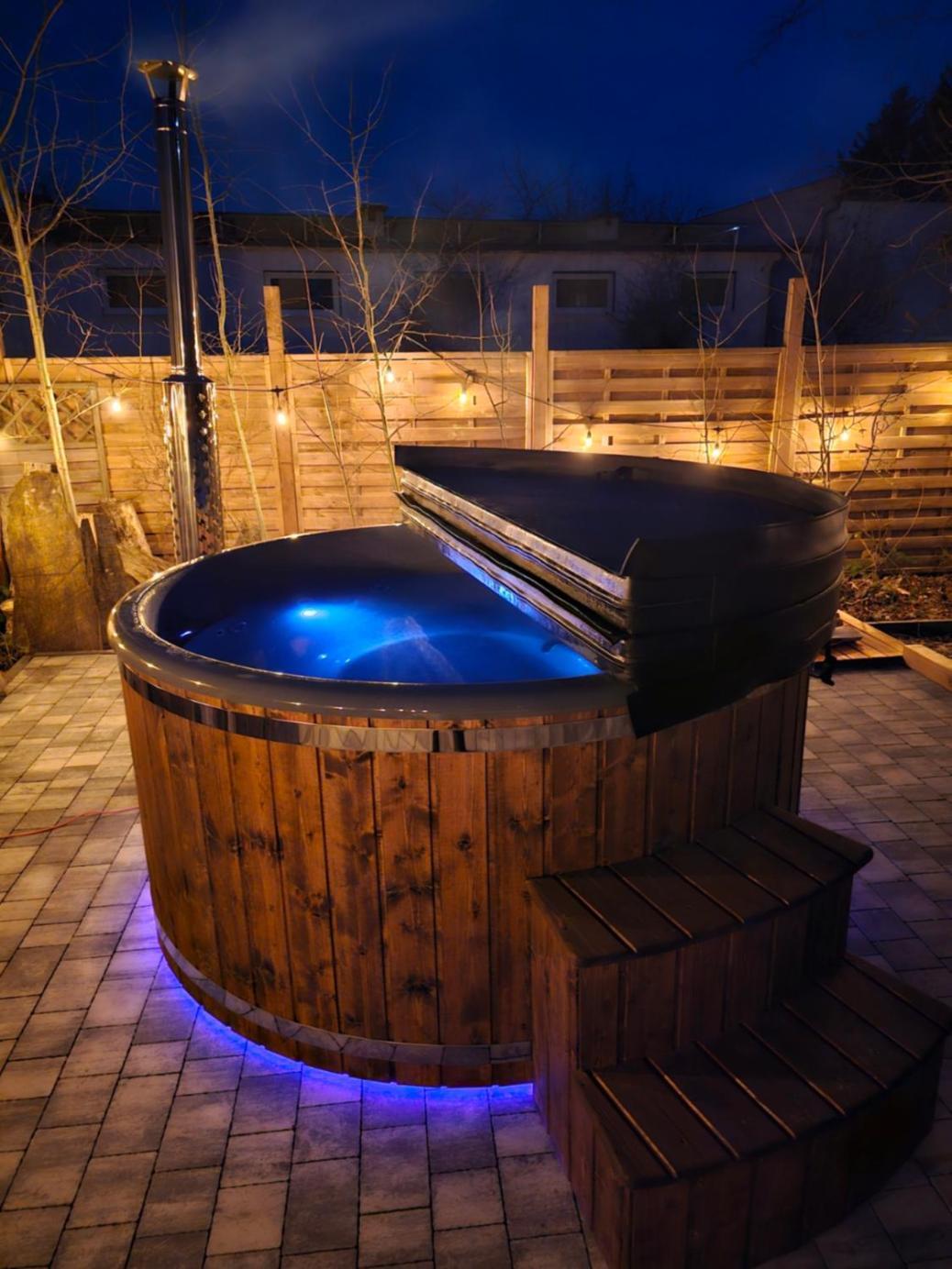 Morska Przystan Pilece - Jacuzzi Villa Jastrzębia Góra Kültér fotó